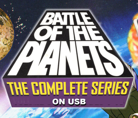 Battle of the Planets TV Series on USB Flash drive