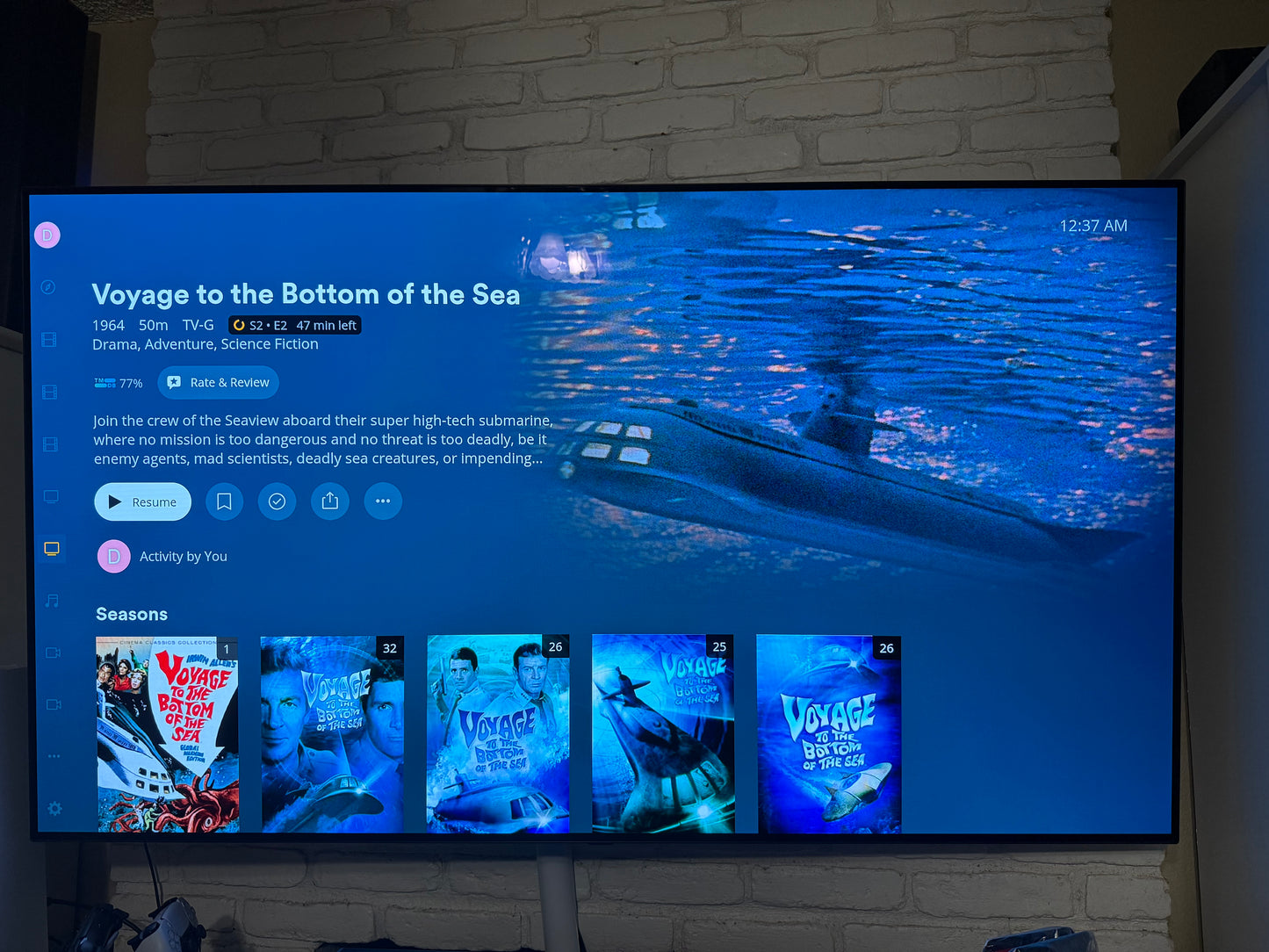 Voyage to the Bottom of the Sea Complete Series on USB Flashdrive