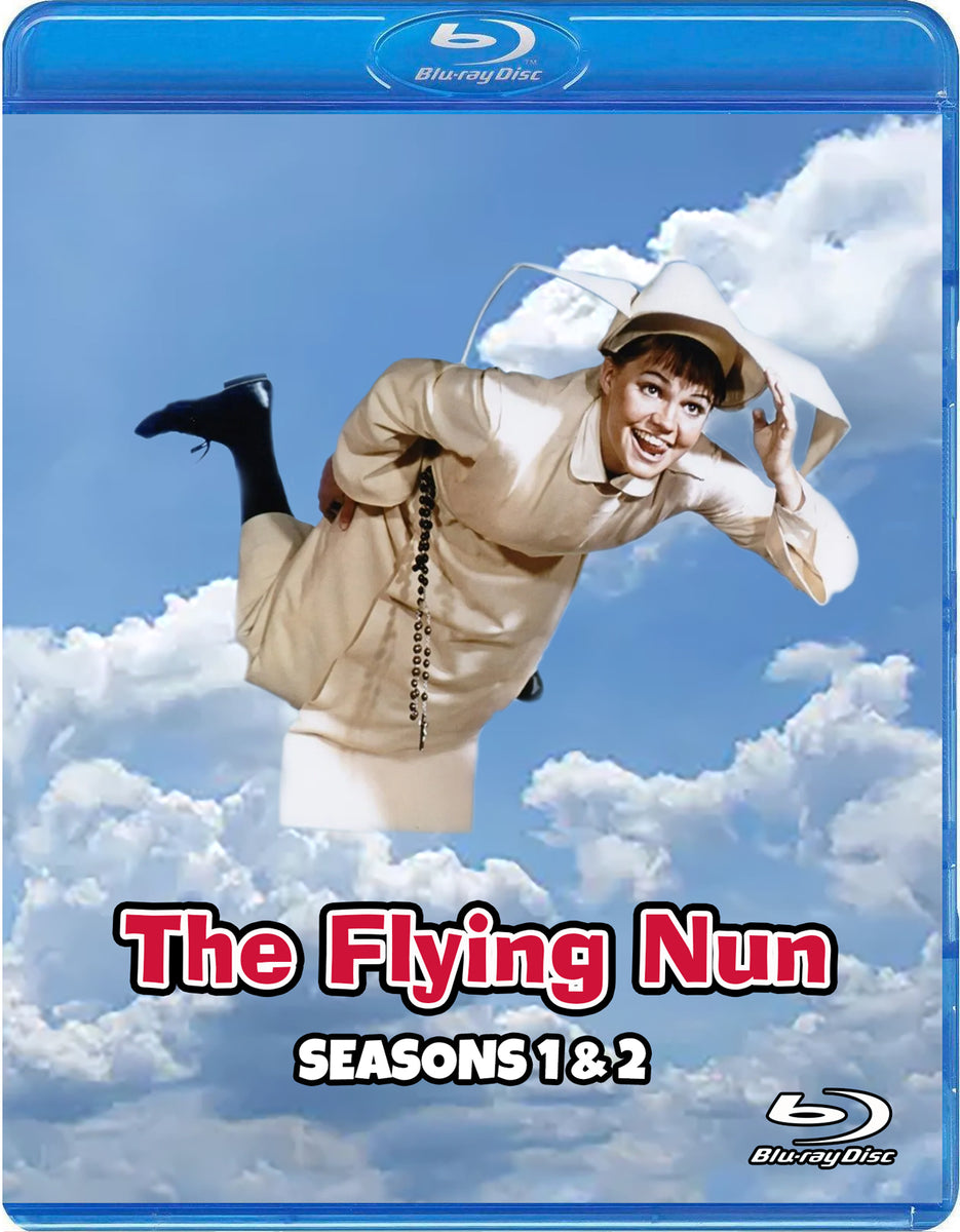 The Flying Nun Seasons 1 u0026 2 - 8 Disc Blu Ray Set – ClassicTVShop