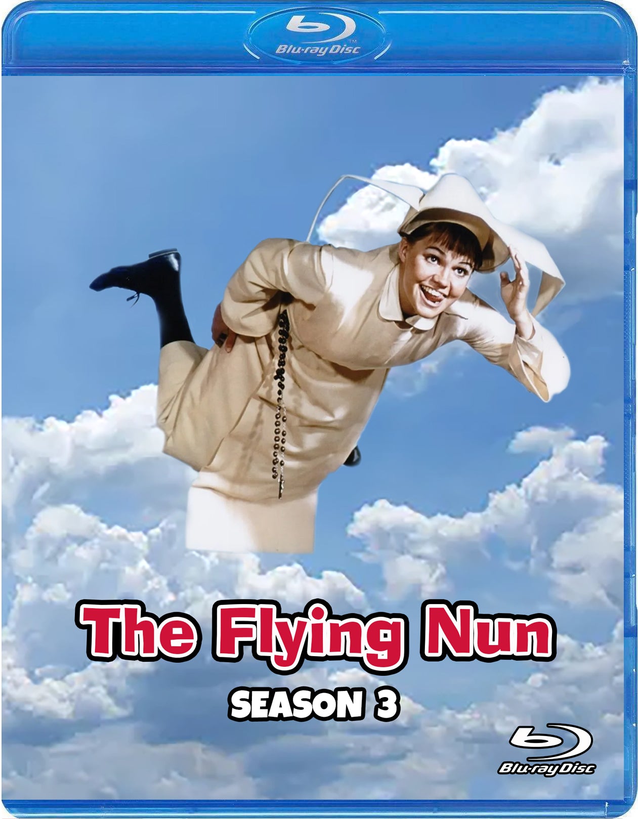 The Flying Nun Season 3 on 4 Blu Ray Discs