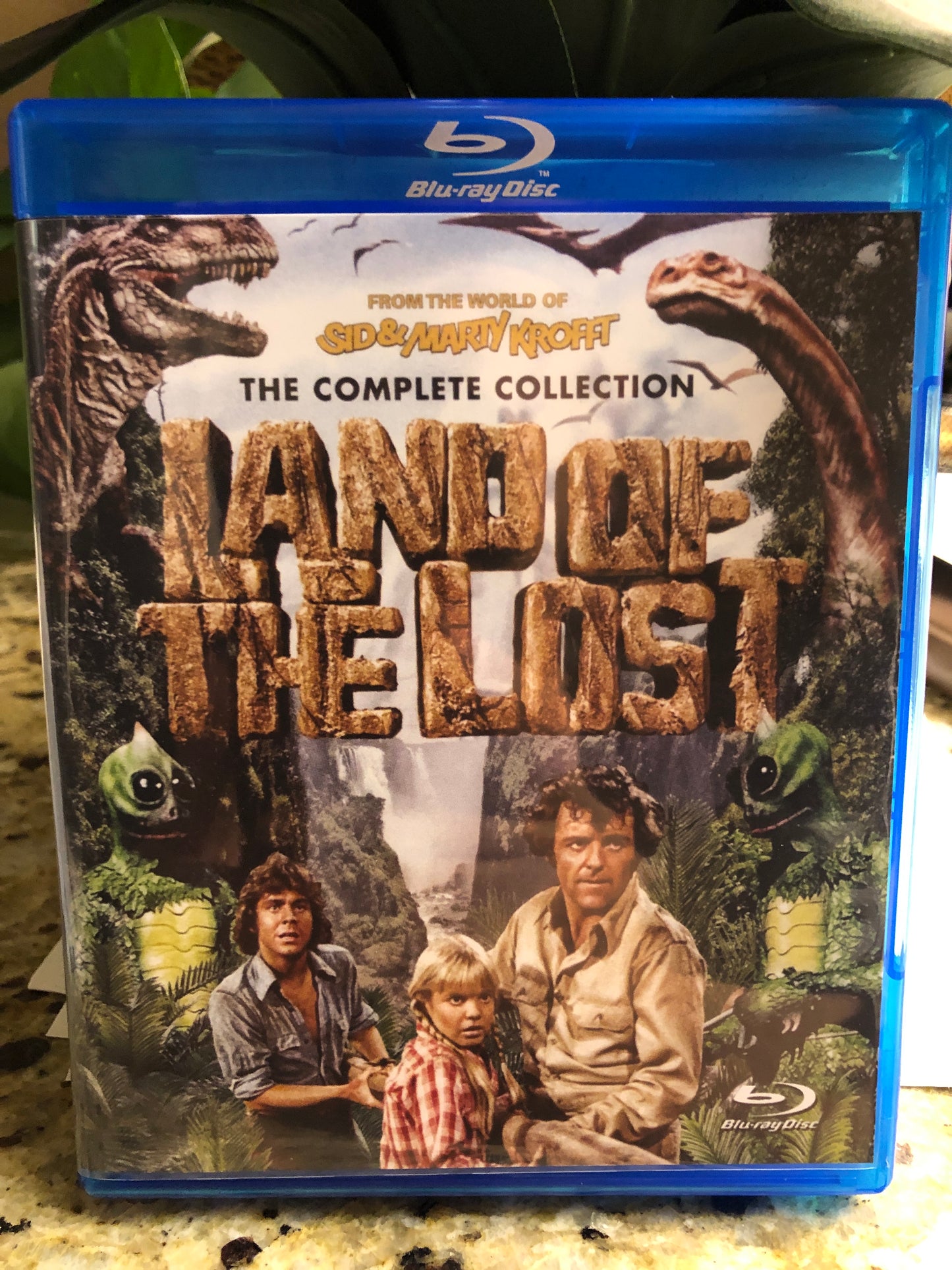 Land of the Lost Complete Series on 7 Blu Ray Discs upscaled to 720p