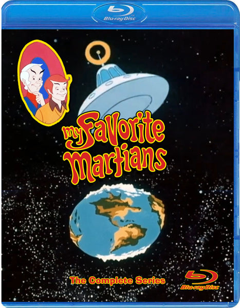 My Favorite Martians Animated Series, Complete on 1 Blu Ray Disc