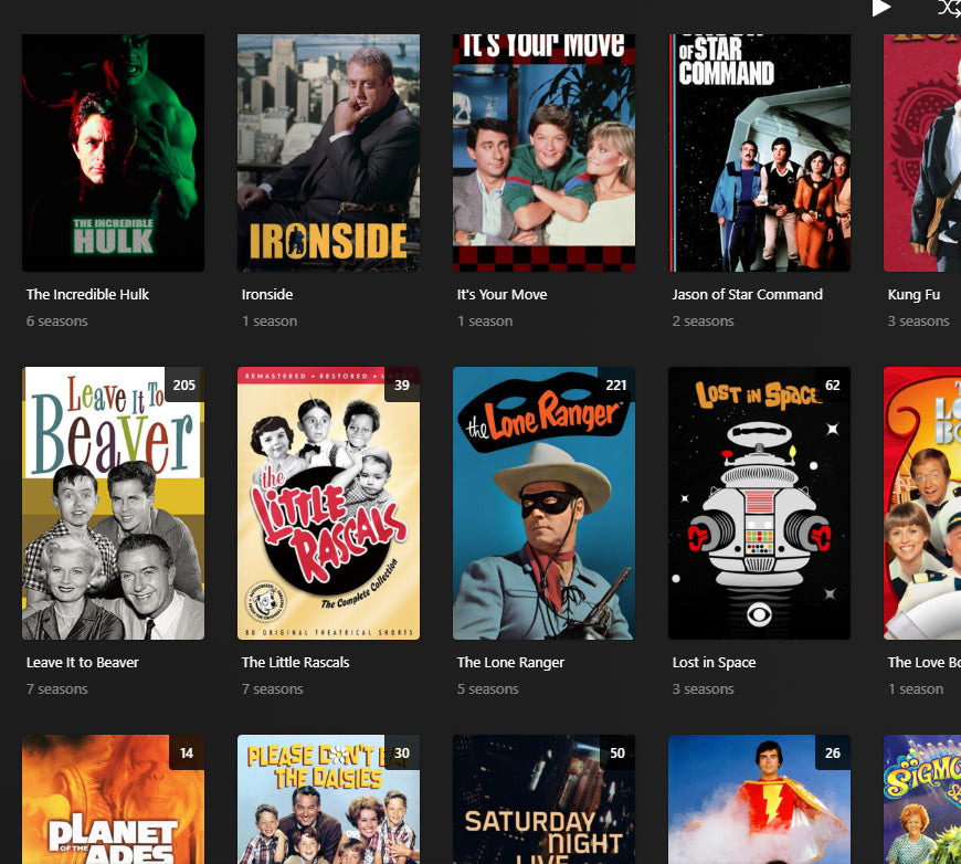The Lone Ranger TV Series on USB Flash drive