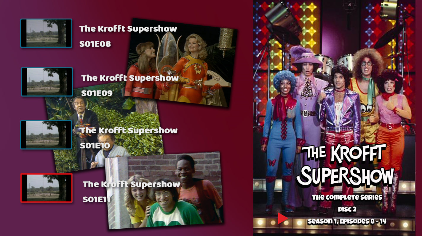 Krofft Supershow Complete Series on Blu Ray (Seasons 1 and 2)
