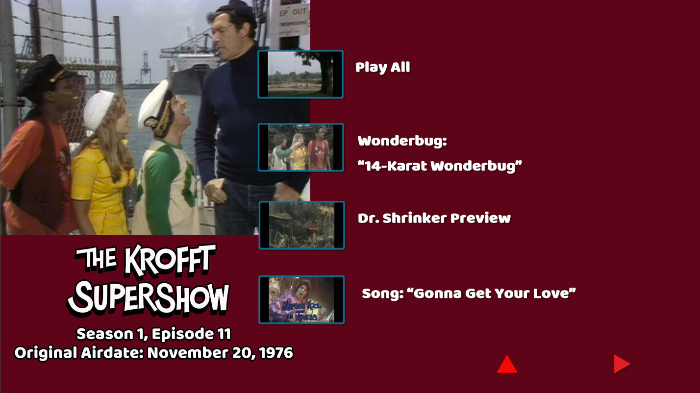 Krofft Supershow Complete Series on Blu Ray (Seasons 1 and 2)