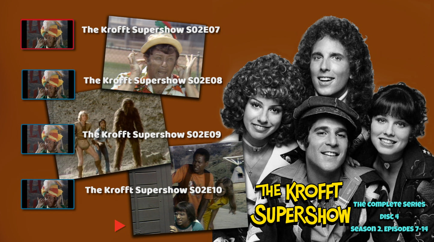 Krofft Supershow Complete Series on Blu Ray (Seasons 1 and 2)