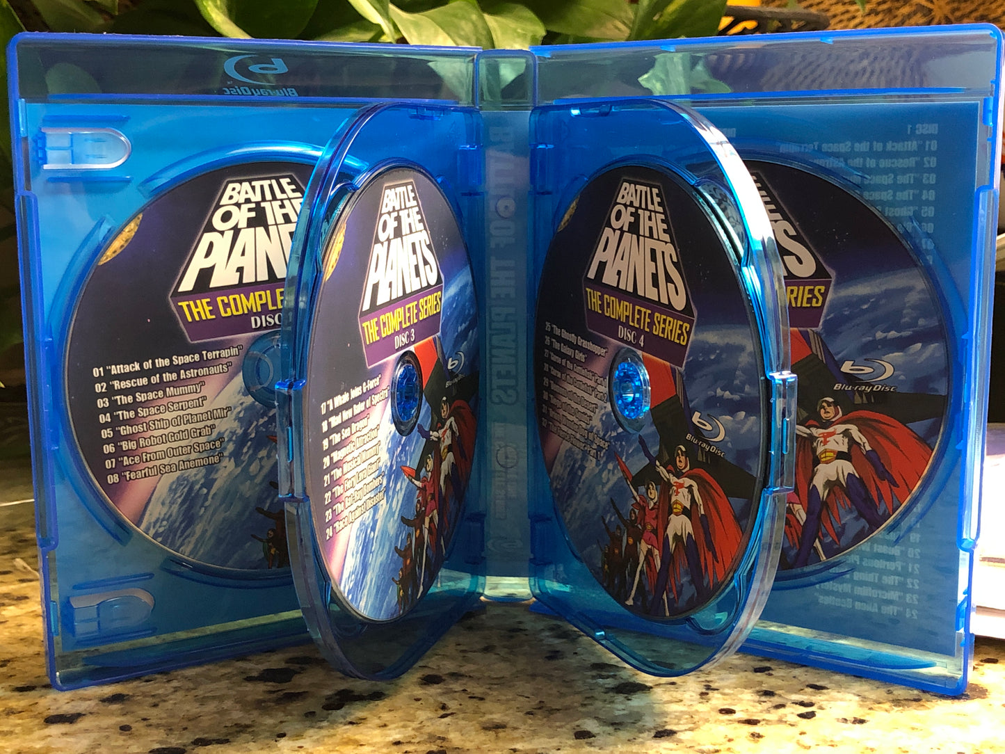 Battle of the Planets Complete Series on Blu Ray 12 Discs