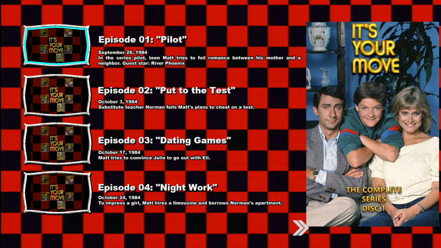 It's Your Move Complete Series, 2 Blu Ray Set