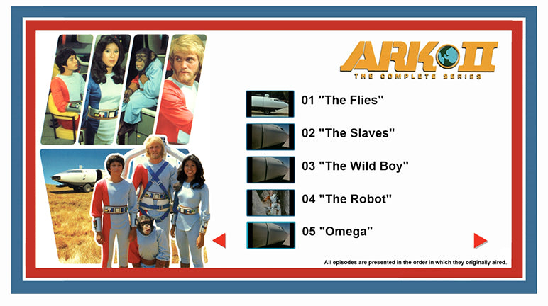Ark II Complete Series on Blu Ray or DVD