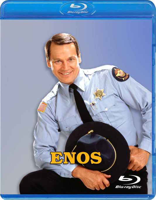 Enos: The Almost Complete Series (12 of 18) on one Blu Ray disc