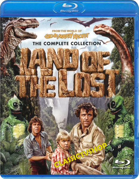 Land of the Lost Complete Series on 7 Blu Ray Discs upscaled to 720p