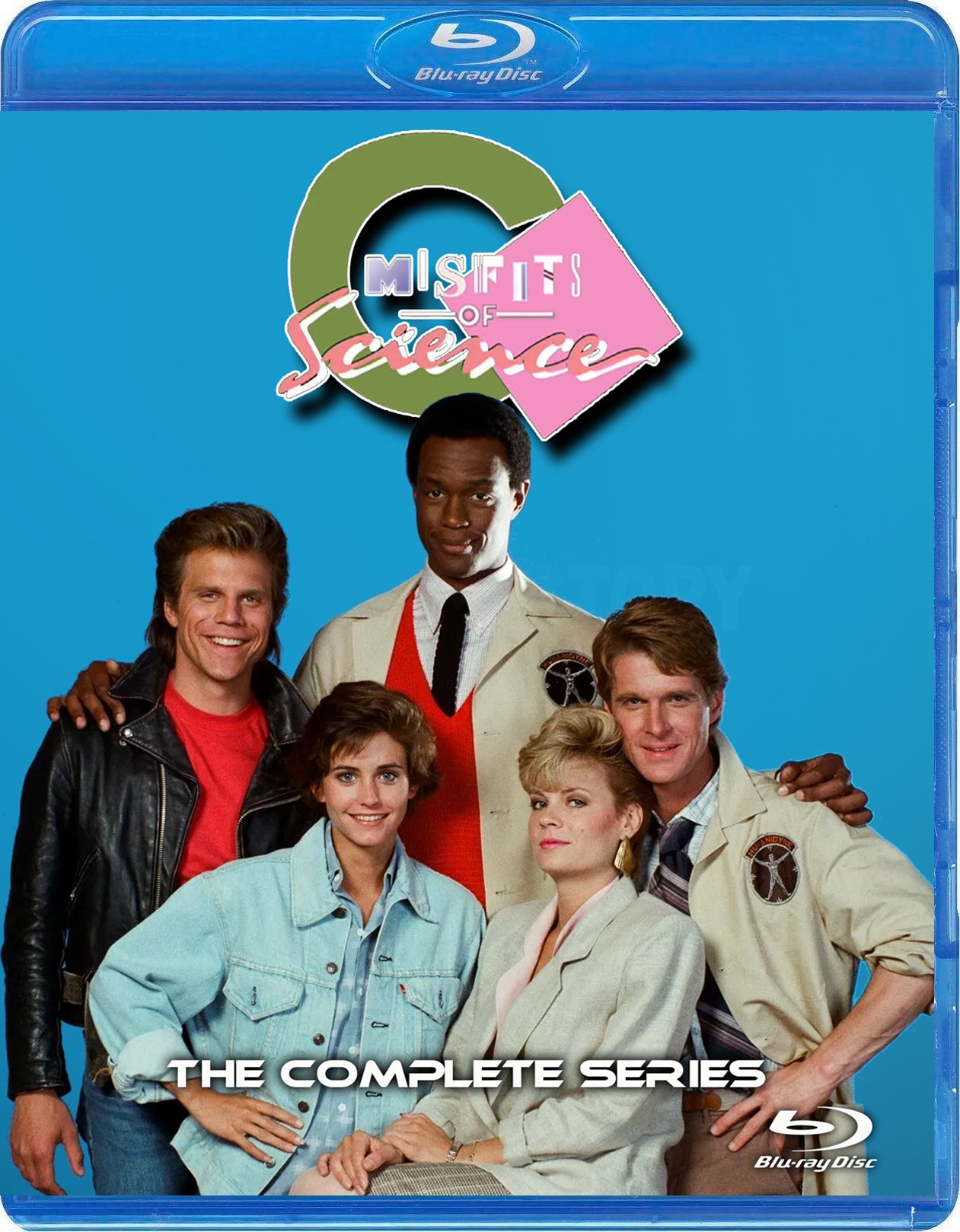 Misfits of Science Complete Series on Blu Ray Discs