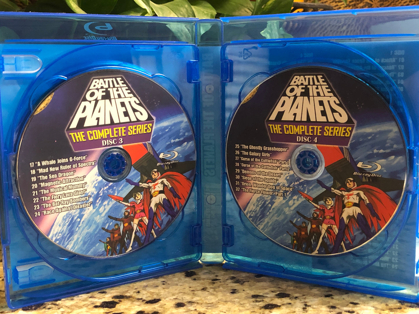 Battle of the Planets Complete Series on Blu Ray 12 Discs