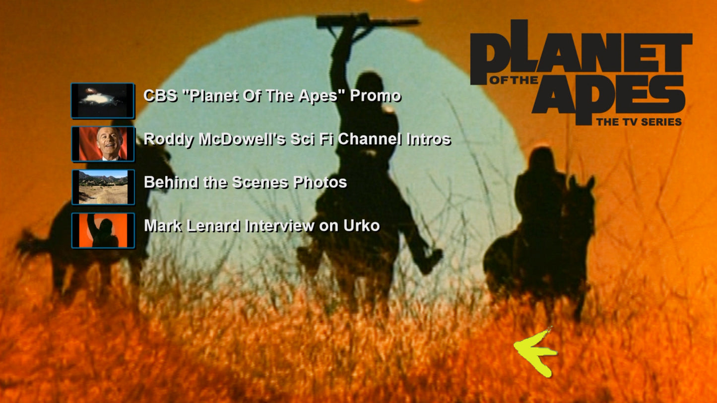 Planet of the Apes TV Series on Blu Ray Live Action/Animated