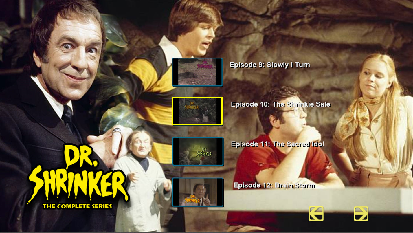 Dr. Shrinker Complete Series Blu Ray