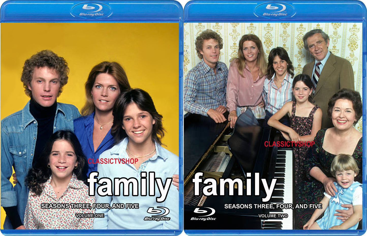 Family Seasons 3 - 5 Kristy McNichol, 12 disc set