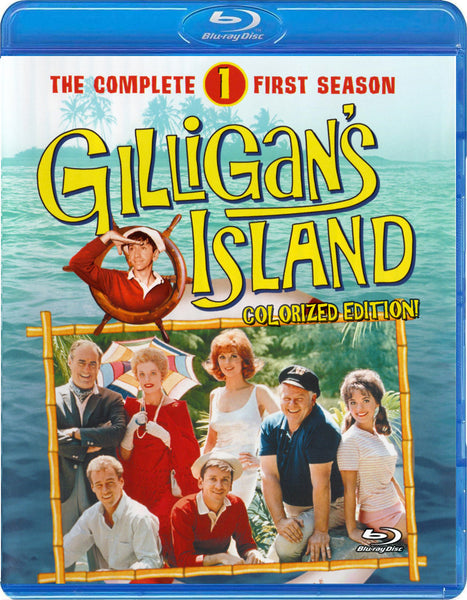 Gilligan's Island Season 1 Colorized Edition 5-Disc Blu Ray Set