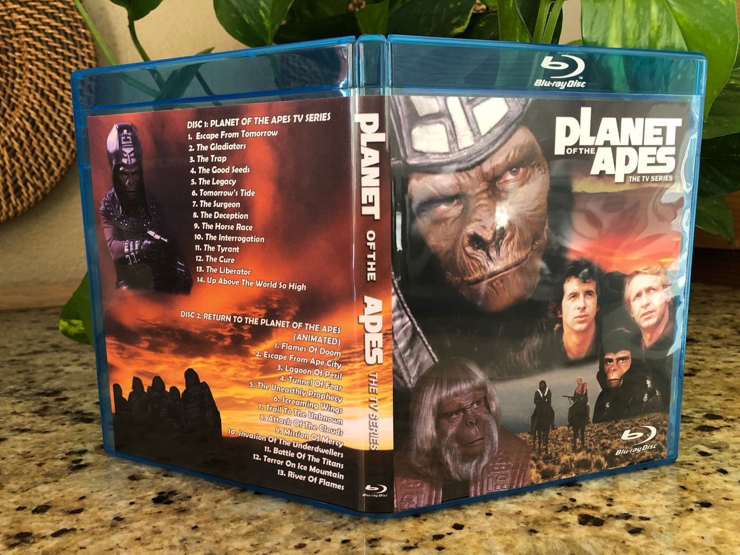 Planet of the Apes TV Series on Blu Ray Live Action/Animated