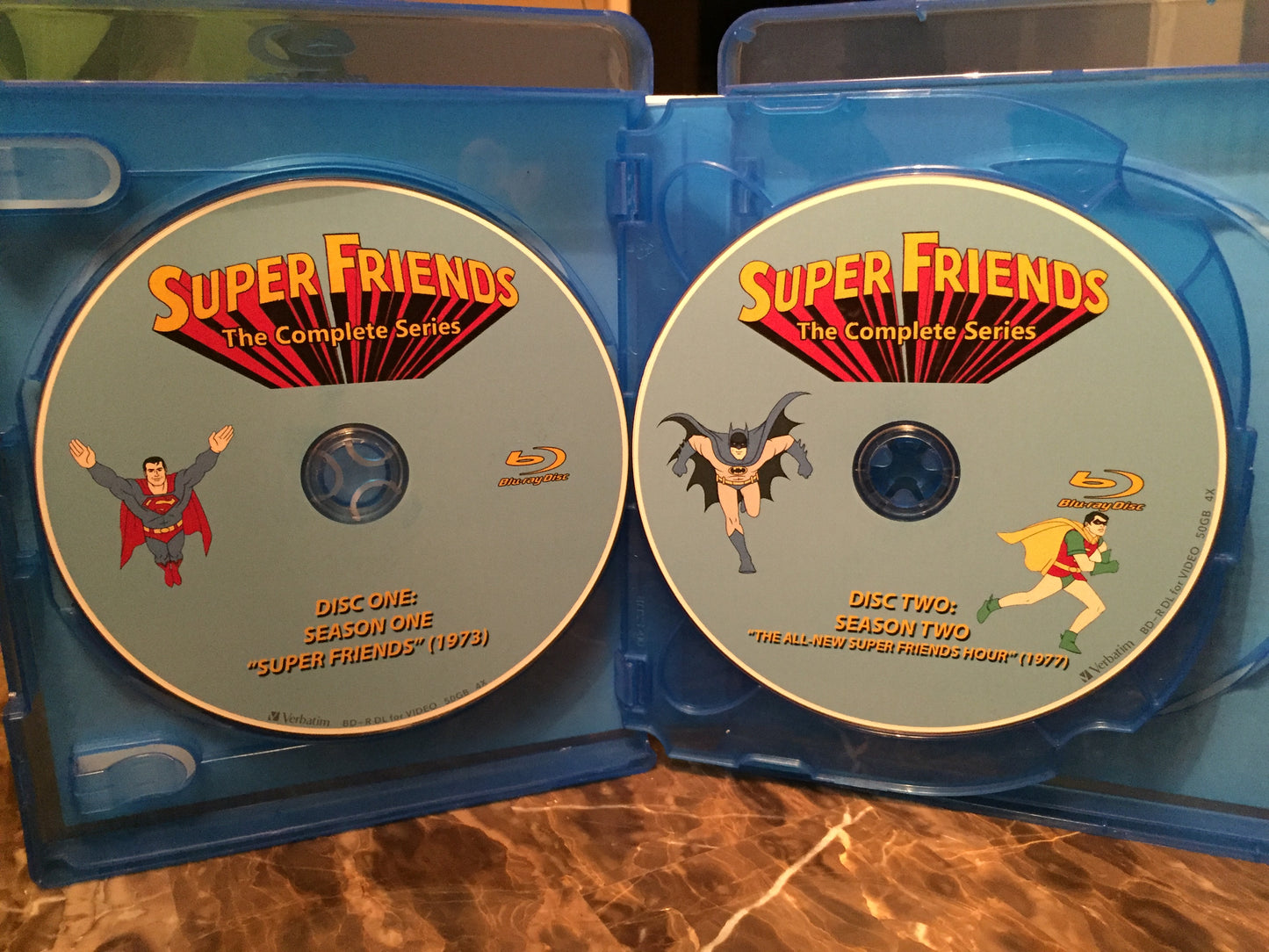 Superfriends: Complete on Blu Ray Discs