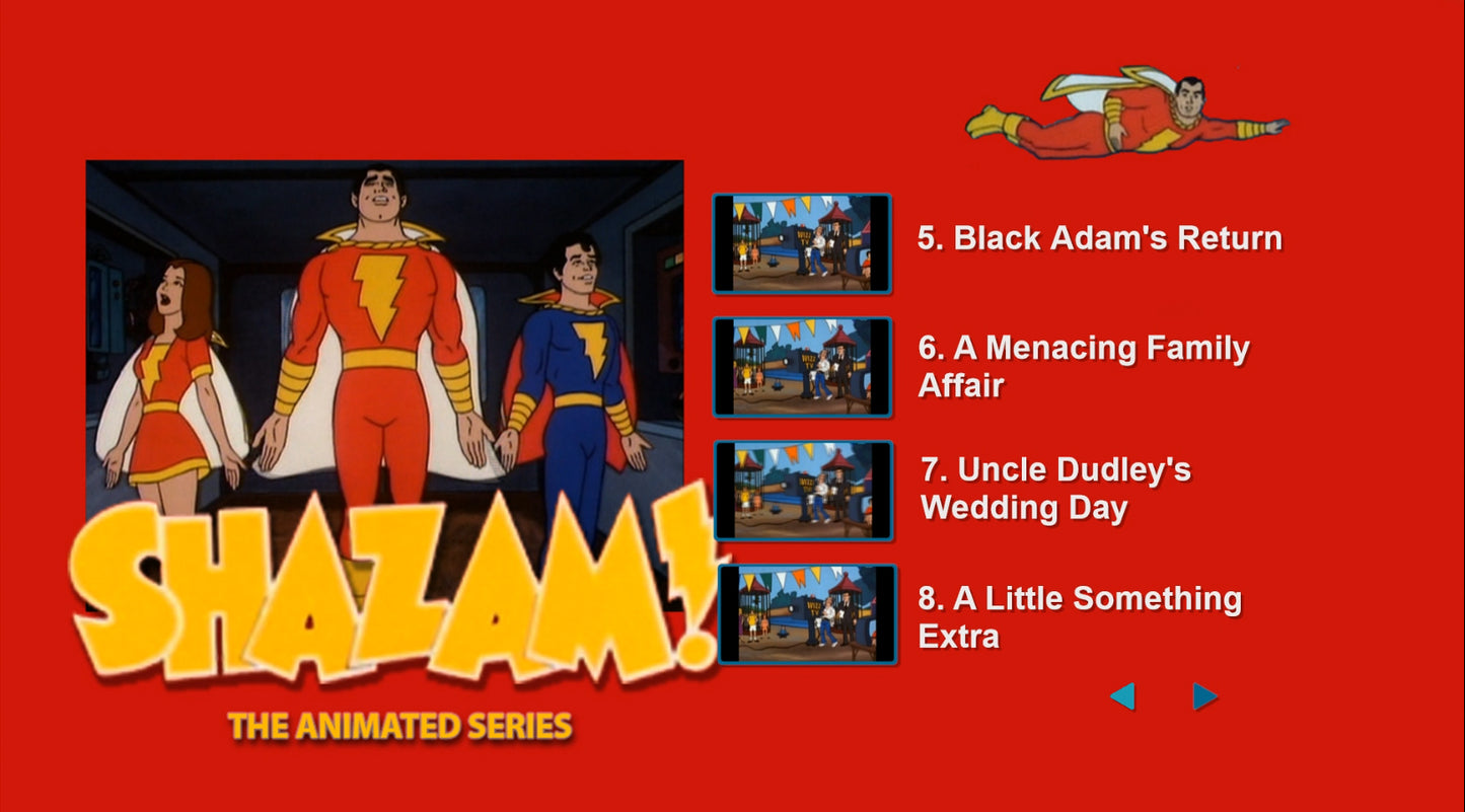 Shazam! Complete 1981 Animated Series Blu Ray or DVD