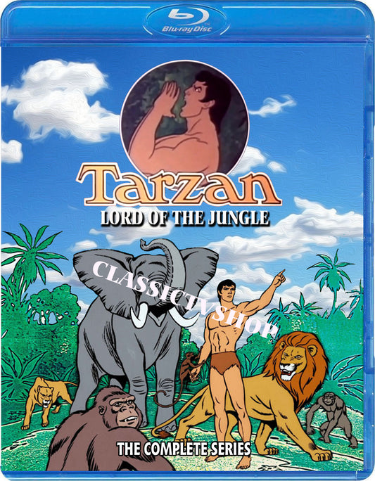 Tarzan Lord of the Jungle Complete Series  Blu Ray Disc