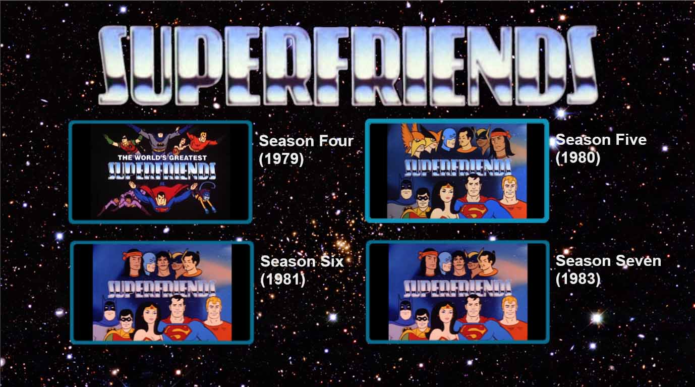 Superfriends: Complete on Blu Ray Discs
