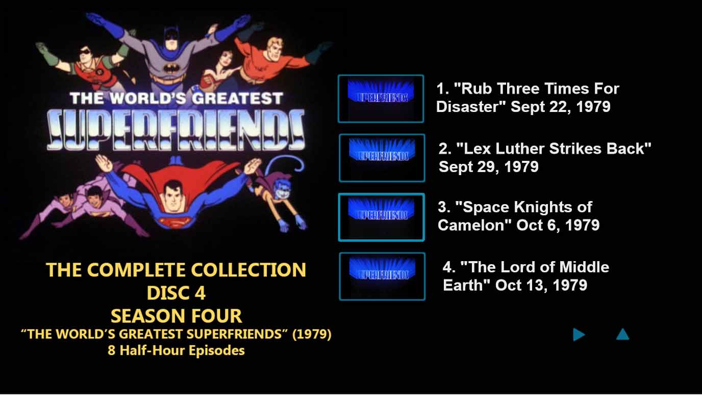 Superfriends: Complete on Blu Ray Discs
