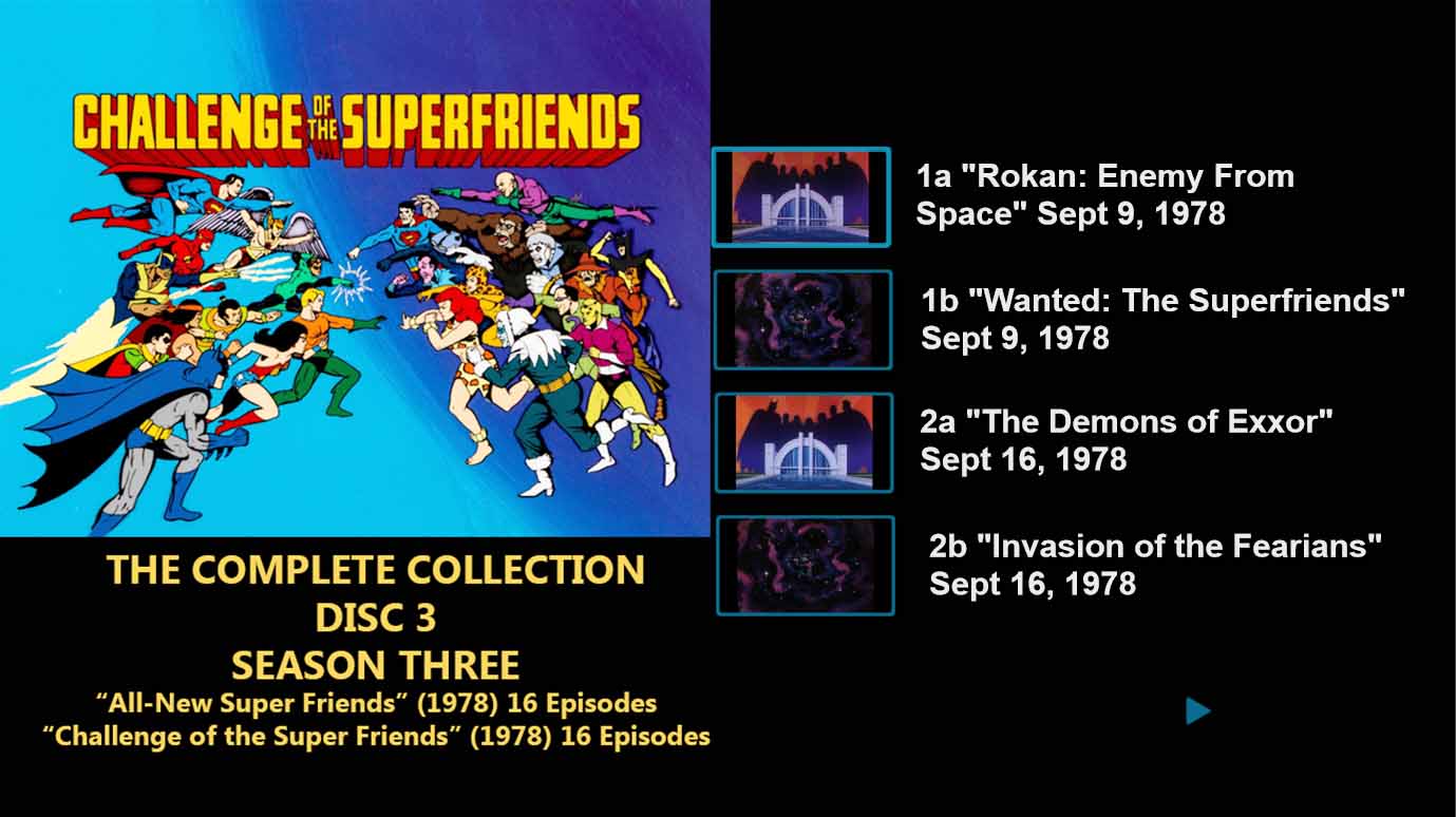 Superfriends: Complete on Blu Ray Discs