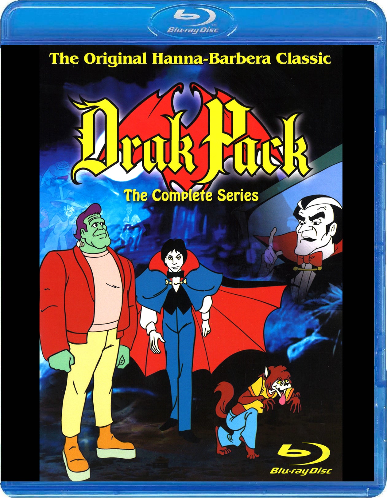 Drak Pack Blu Ray 2-Disc or 3-DVD Set