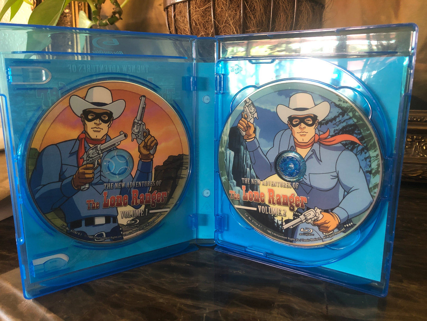 New Adventures of Lone Ranger and Zorro on Blu Ray 3 Disc Set