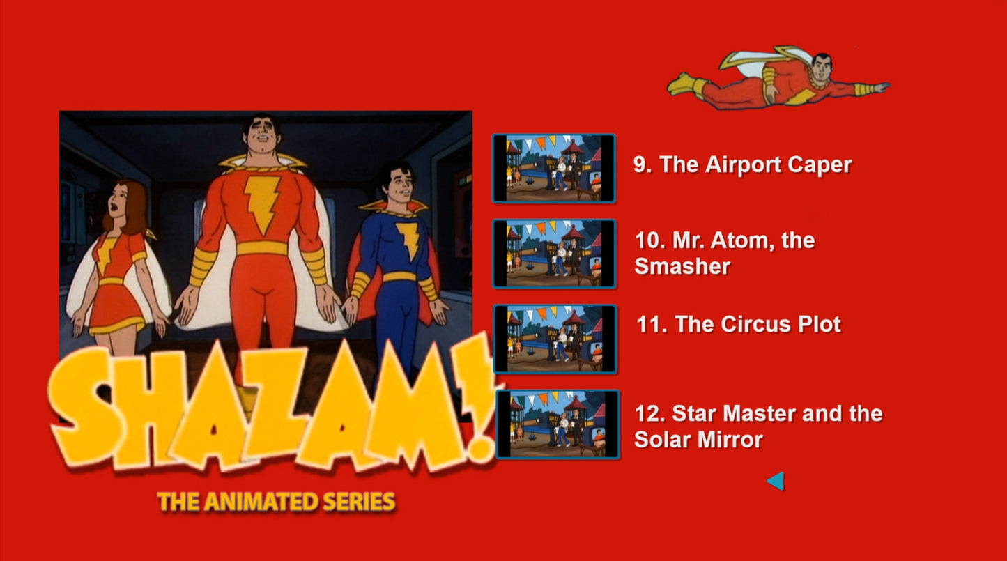 Shazam! Complete 1981 Animated Series Blu Ray or DVD