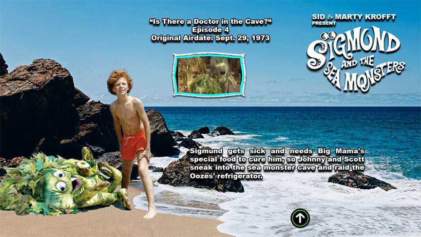 Sigmund and the Sea Monsters Complete Series 2 Disc Set, Blu Ray or DVD