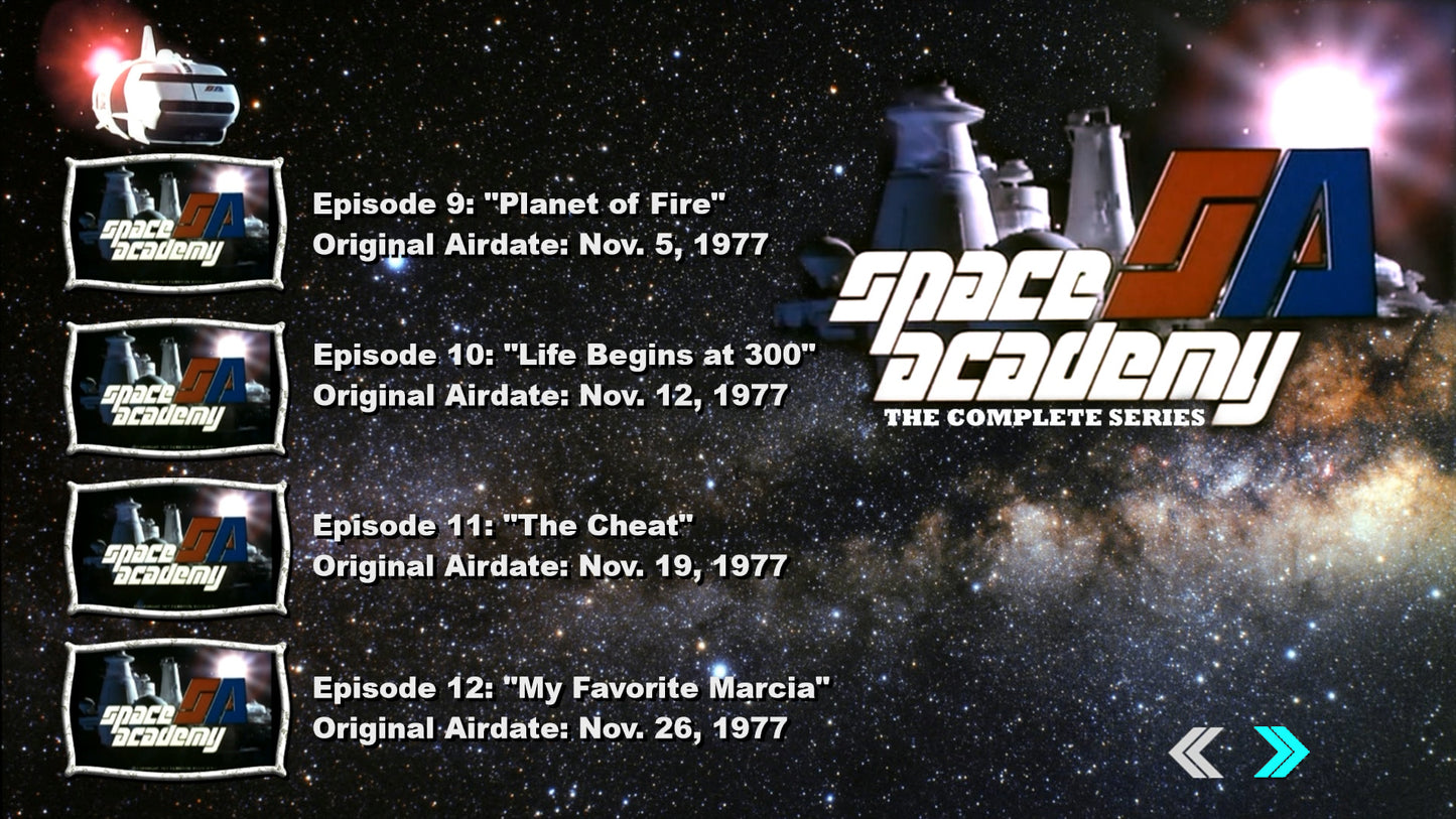 Space Academy Complete Series on Blu Ray or DVD